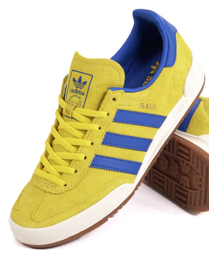 Adidas Jeans Trainers Yellow/blue