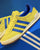 Adidas Jeans Trainers Yellow/blue