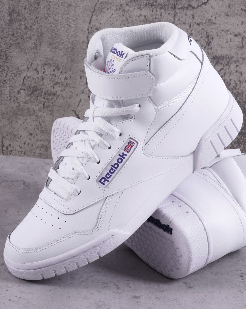 Reebok Ex-o-fit Hi Trainers White