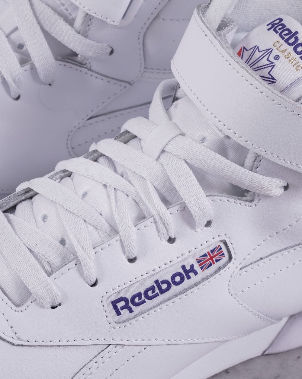 Reebok Ex-o-fit Hi Trainers White