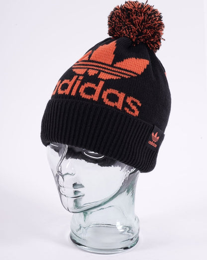 Adidas Originals Bobble Beanie Black/Orange
