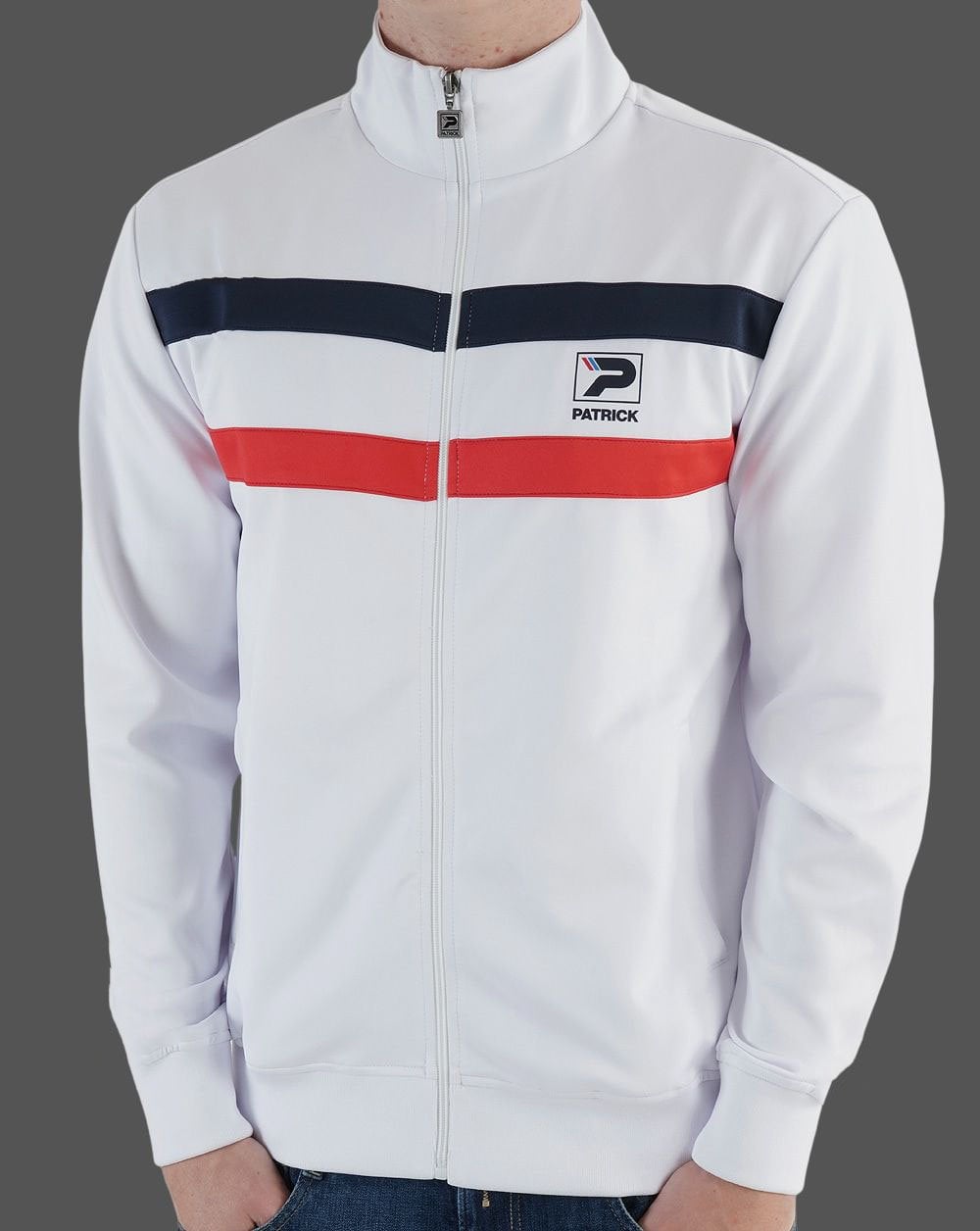 Patrick Jimmy Track Top White