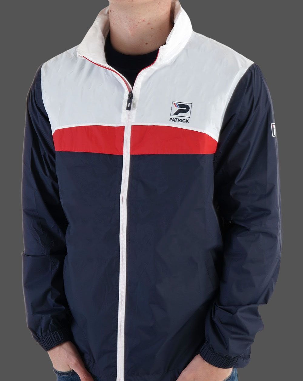Patrick Cagoule Navy white red