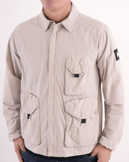 Weekend Offender Hamburg Overshirt Pumice