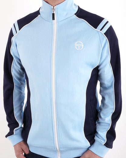 Sergio Tacchini Iceberg Track Top Sky/Navy/White