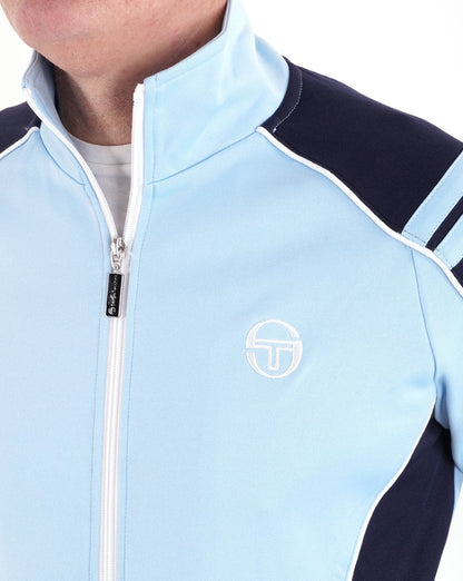 Sergio Tacchini Iceberg Track Top Sky/Navy/White