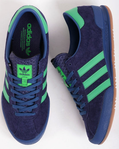 Adidas Jeans MK II Trainers Dark Blue/Green