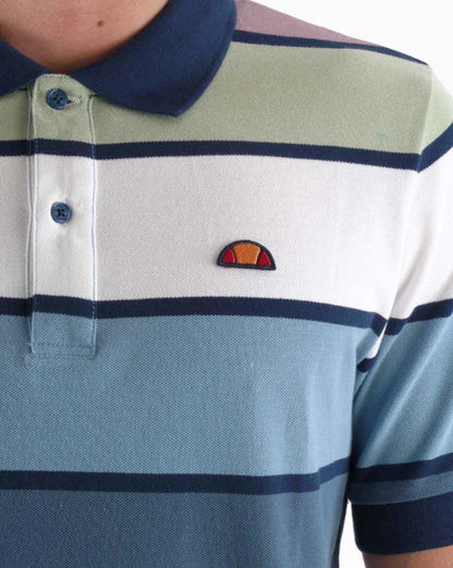 Ellesse Kyle Striped Polo Shirt Multi