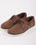 Barbour Wake Suede Shoes Russet