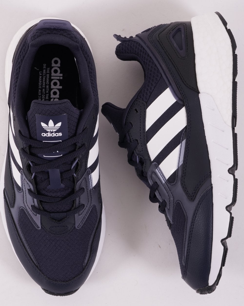 Adidas Zx 1k Boost 2.0 Trainers Legend Ink/White
