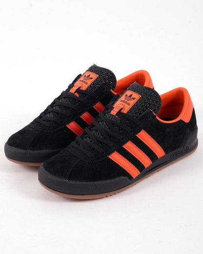 Adidas Jeans Mk II Trainers Black/Orange