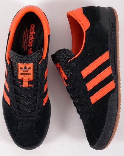 Adidas Jeans Mk II Trainers Black/Orange
