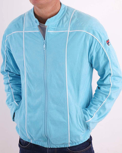 Fila Vintage Terrinda Mk3 Track Top Aqua/White