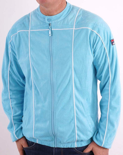 Fila Vintage Terrinda Mk3 Track Top Aqua/White