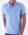 Tommy Jeans Signature Placket Polo Shirt Pearly Blue