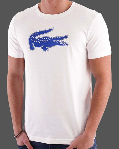 Lacoste Sport Logo T-shirt White/Blue