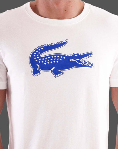 Lacoste Sport Logo T-shirt White/Blue