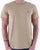 Gant Solid Crew Neck T Shirt Hazelwood Beige