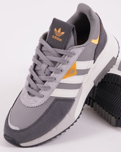 Adidas Retropy F2 Trainers Grey/White/Gold