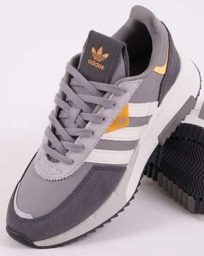 Adidas Retropy F2 Trainers Grey/White/Gold