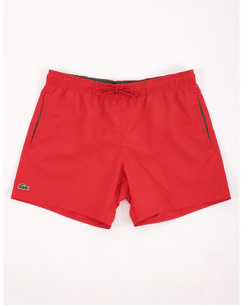 Lacoste Swim Shorts Red/Green
