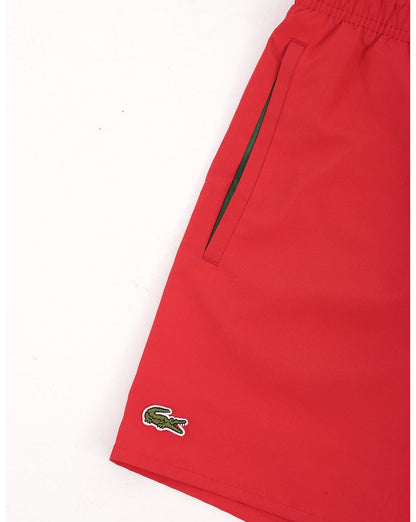 Lacoste Swim Shorts Red/Green