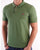 Gant Contrast Collar Leaf Green/Pink