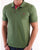 Gant Contrast Collar Leaf Green/Pink