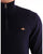 Gant Textured Half Zip Sweater Navy