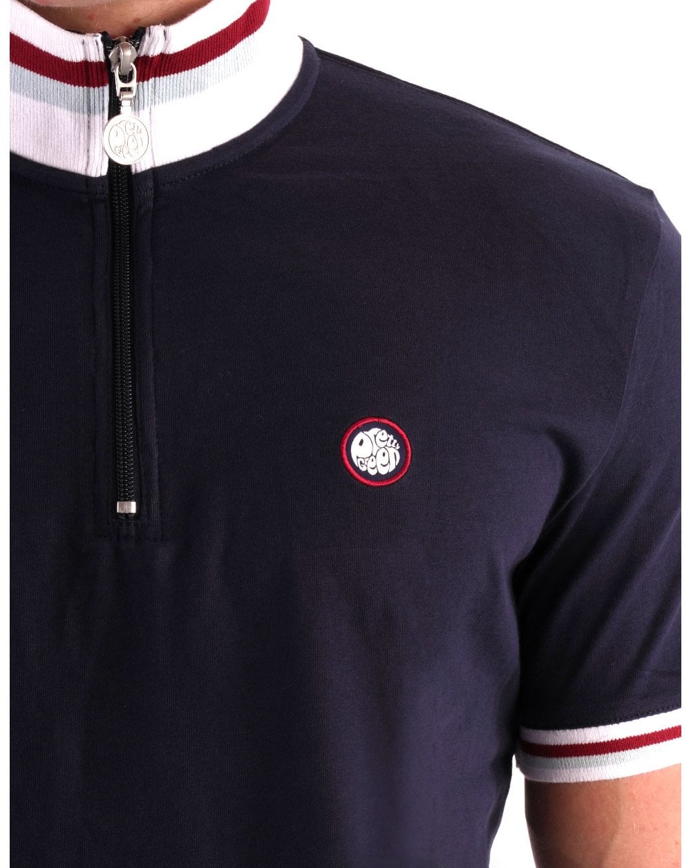 Pretty Green Tilby Cycling Top Navy