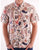 Pretty Green Larman Short Sleeve Shirt Stone
