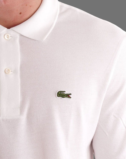 Lacoste Long Sleeve Polo Shirt White