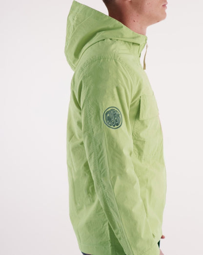 Pretty Green Openshaw Hooded Jacket Light Green