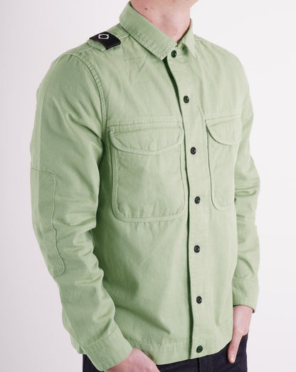 Ma.strum Two Pocket Overshirt Green