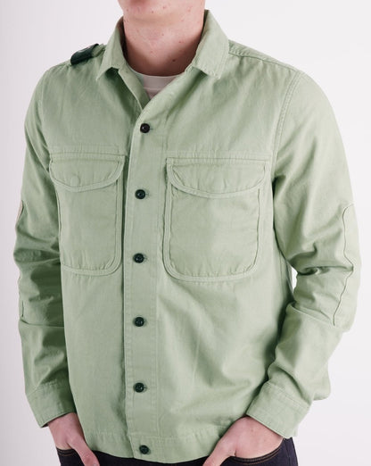 Ma.strum Two Pocket Overshirt Green
