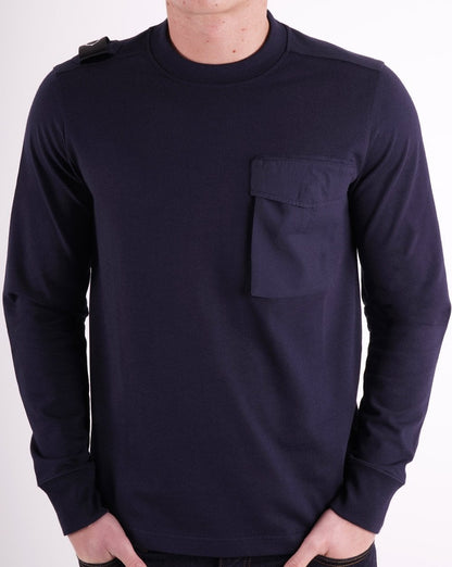 Ma.strum Cargo Pocket Light Sweat Navy