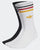 Adidas Originals Solid Crew Socks 3 Pairs White/Black/Gold