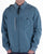Ma.strum Nylon Grid Overshirt Sea Blue