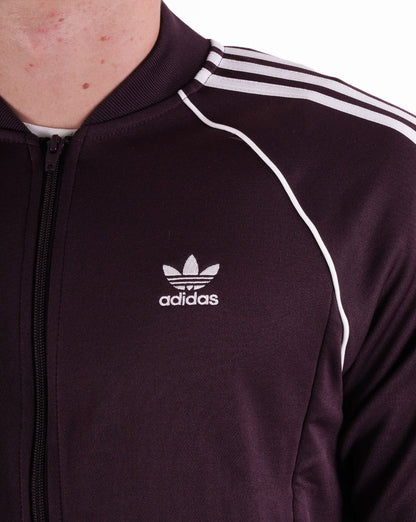 Adidas Originals Superstar Track Top Shadow Maroon
