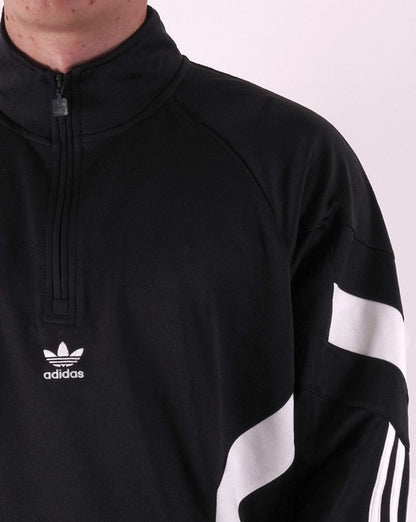 Adidas Originals Rekive Half Zip Sweatshirt Black