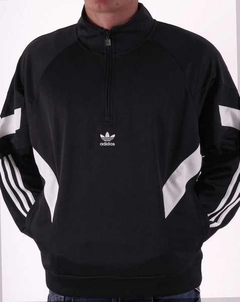 Adidas Originals Rekive Half Zip Sweatshirt Black