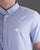 Pretty Green Oxford Short Sleeve Shirt Blue