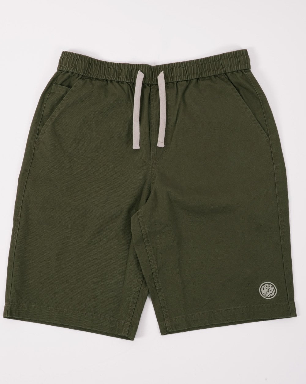 Pretty Green Casual Short Khaki Green