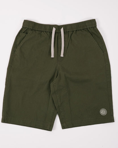 Pretty Green Casual Short Khaki Green