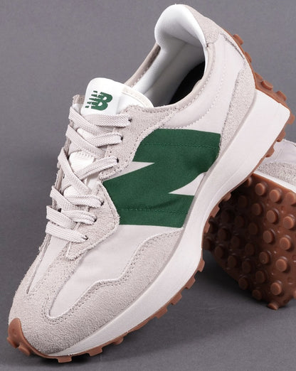 New Balance 327 Trainer Off White/Green