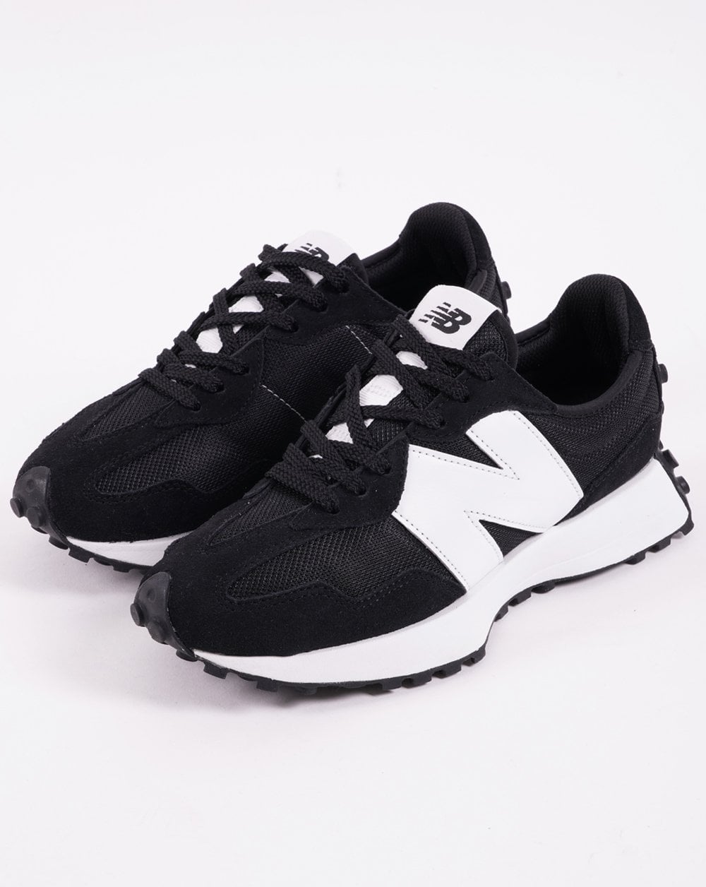 New Balance 327 Trainer Black/White
