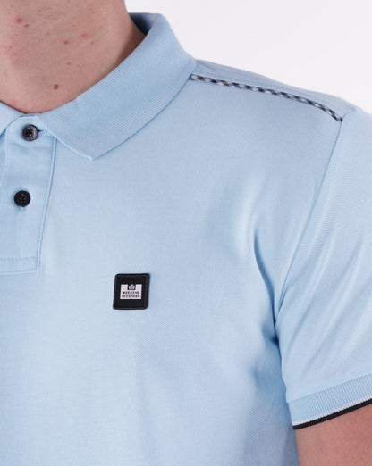 Weekend Offender Sakai Polo Shirt Sky Blue
