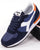 Diadora Camaro Trainers True Navy/Autumn Glory Orange