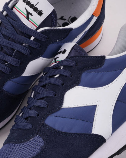 Diadora Camaro Trainers True Navy/Autumn Glory Orange