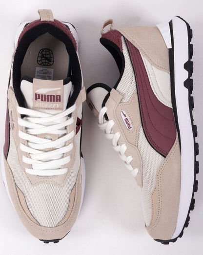 Puma Rider FV Retro Rewind Trainer Beige/Violet